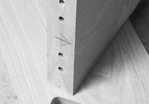 incastro, legno, spine montaggio, © luigi tremolada