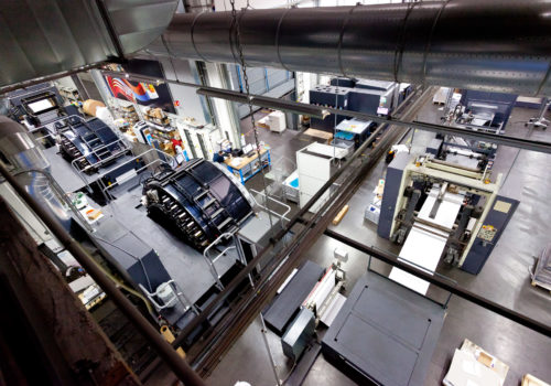 vista reparto digital press rotolito, hp, © luigi tremolada